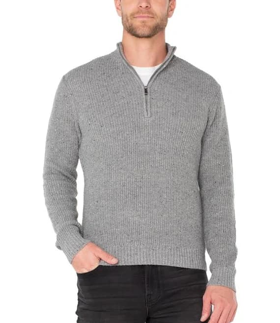 Liverpool Los Angeles Men's Quarter Zip Sweater