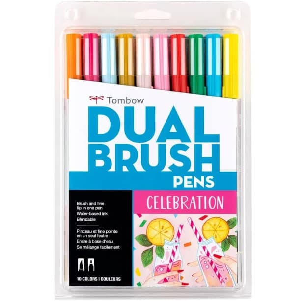 Tombow Celebration Dual Brush Pens