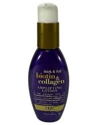 OGX Thick & Full Biotin & Collagen Amplifying Lotion for Hair Styling Volume 4oz