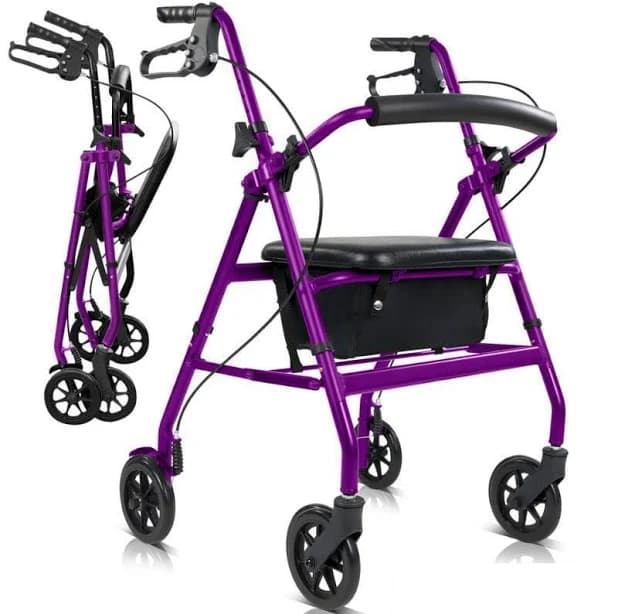Lightweight Rollator Walker