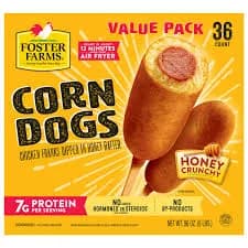 Foster Farms Honey Crunchy Chicken Corn Dogs Value Pack