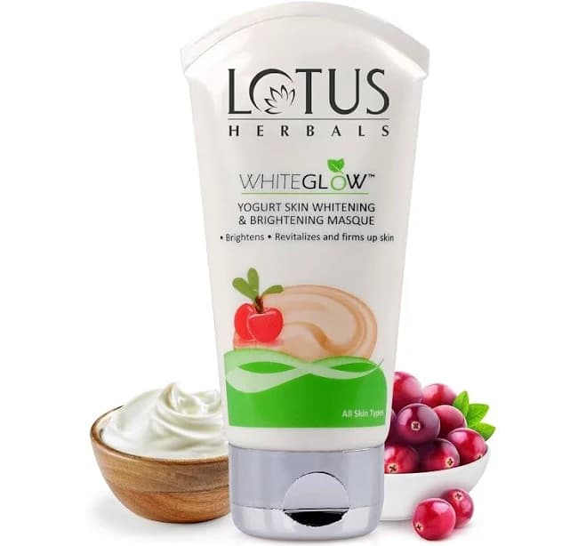 Lotus Herbals White Glow Yogurt Skin Whitening and Brightening Masque