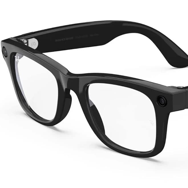 Ray-ban Meta (gen 1), Wayfarer, Shiny Black | Smart Ai Glasses For