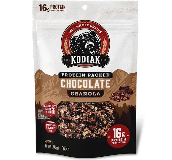Kodiak Chocolate Protein Packed Granola Pouch