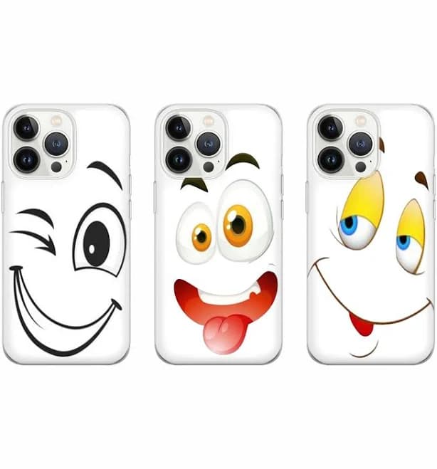 Emoji Phone Case: Funny Faces Protective Cover