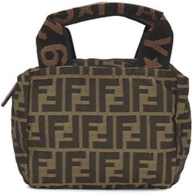 Fendi Zucca Canvas Mini Tote Bag