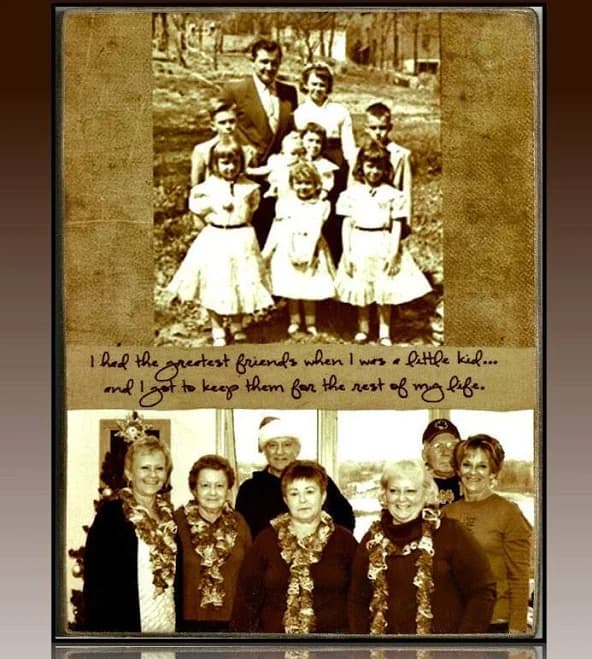 Custom Photo Plaque with Poem: Personalized Wood Picture Gift