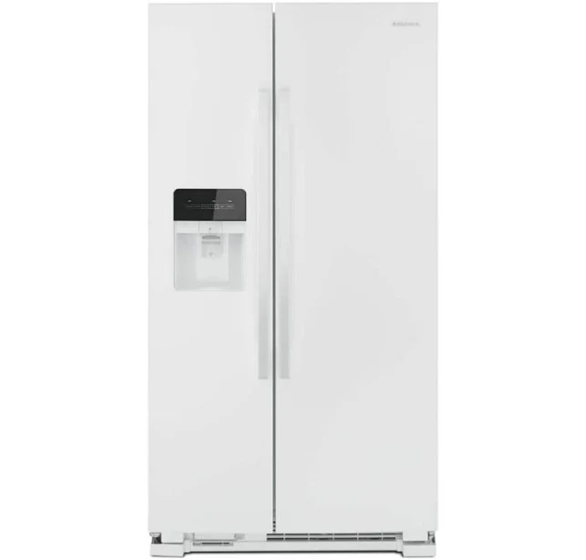 Amana 33-inch Side-by-Side Refrigerator with Dual Pad