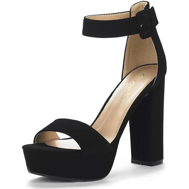 Dream Pairs Chunky High Heel Platform Sandals