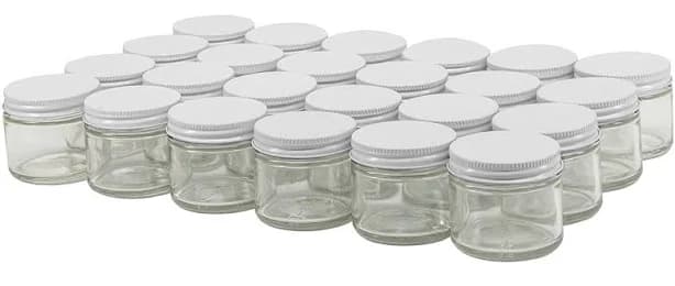 Clear Glass Mason Jar - 2 oz.