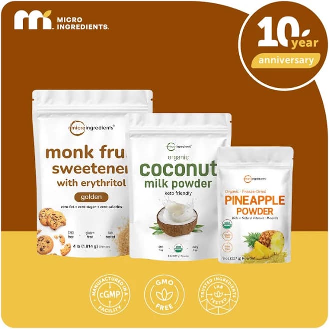 Micro Ingredients Pineapple Coconut Smoothie Bundle