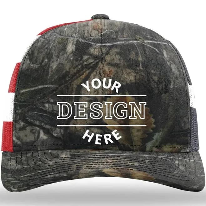 Richardson 112PM Printed Mesh-Back Trucker Cap