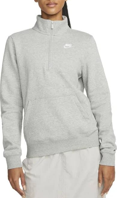 Nike Women's Sportswear Club Fleece 1/2-Zip Sweatshirt