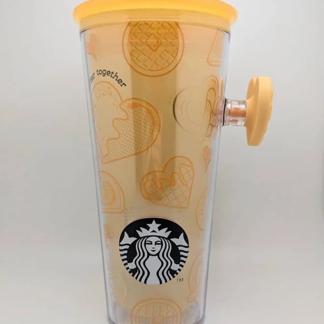 Starbucks Asia "Butter Together" Pop Socket Cold Cup BNWT - New Vintage & collectibles