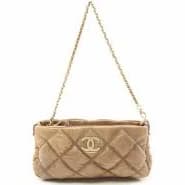 CHANEL Lambskin Shoulder Bag