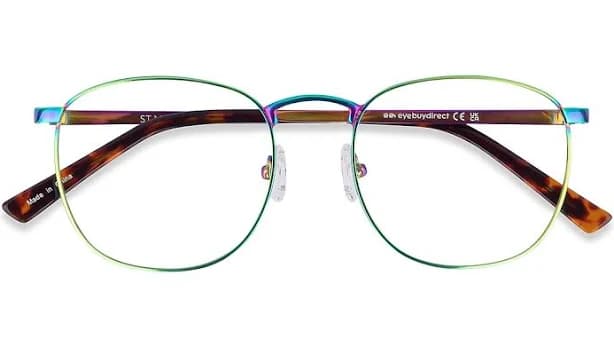 St Michel Multicolor Round Metal Eyeglasses