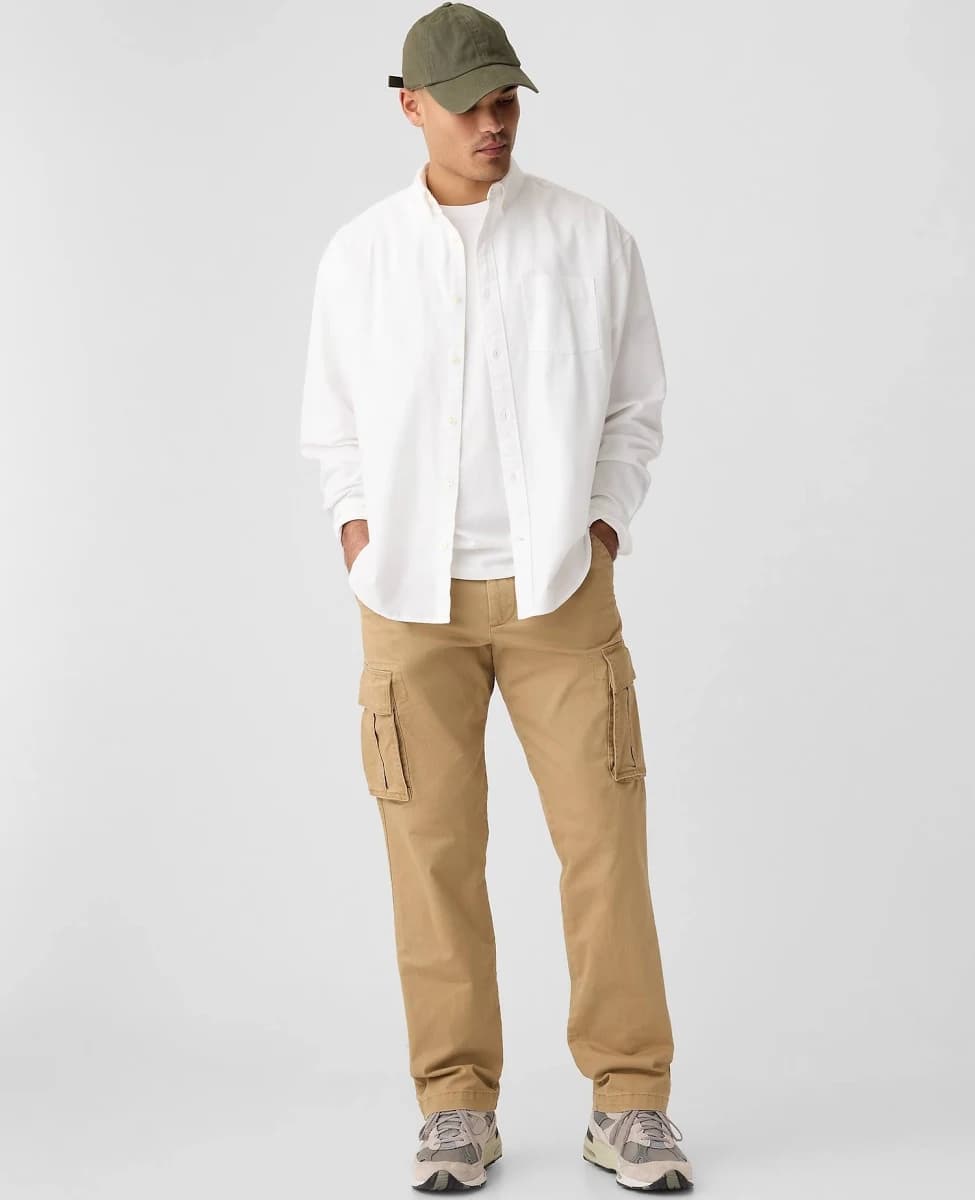 Gap Men's Gapflex Essential Straight Cargo Pants