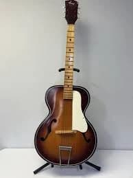 Vintage Kay Archtop Acoustic Guitar - Sunburst - Very Nice!