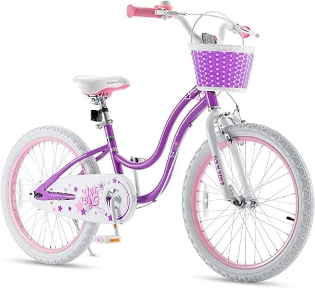 Royalbaby Stargirl Bike Girls Bicycle Kickstand Basket