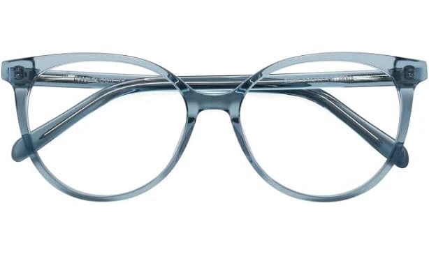 Classic Low Bridge Fit Acetate Cat-Eye Glasses
