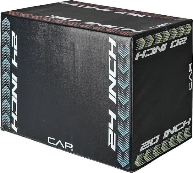 Cap Barbell 3-in-1 Foam Plyometric Box