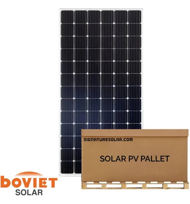 Boviet 385W Pallet of Monofacial Solar Panels | 30 Panels