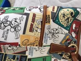 NEW Disney Dooney & Bourke Mickey Thru The Years Tote Bag Purse VHTF | eBay