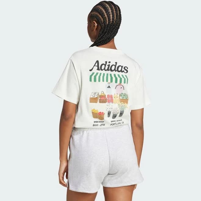 adidas Women's Farmers Market Graphic Tee