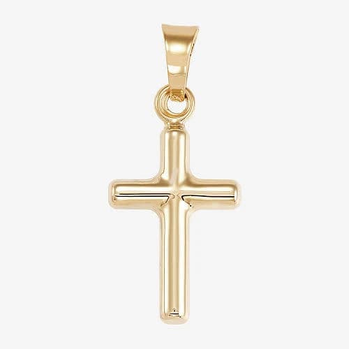14K Gold Cross Pendant