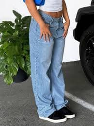 MYOURSA Casual Vintage Washed Relaxed Fit Straight Leg Jeans | SHEIN