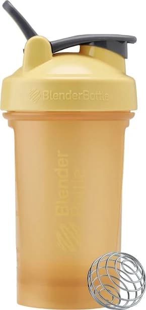 BlenderBottle Classic Shaker 20oz Yellow/Blue