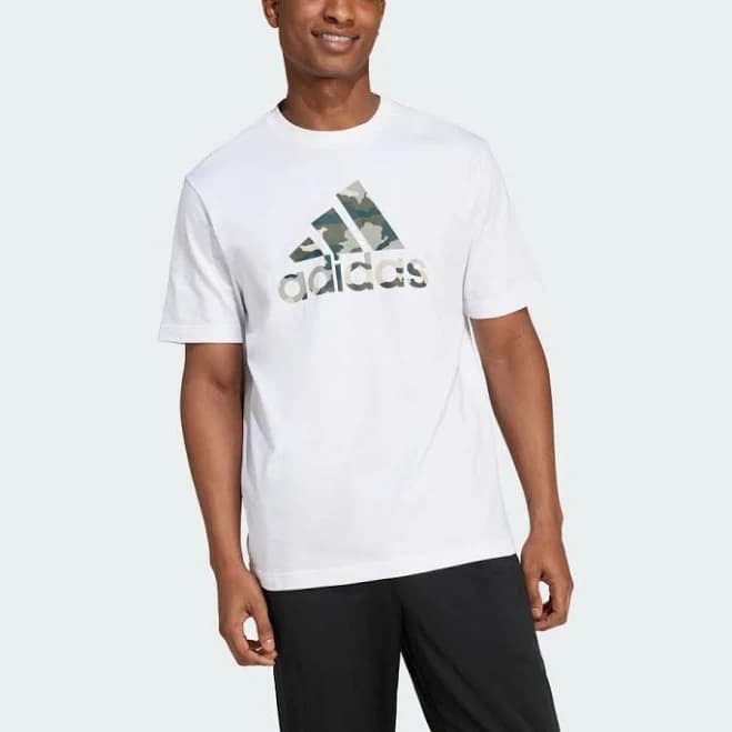 Men's adidas Badge of Sport Graphic Camo Sportswear T-Shirt