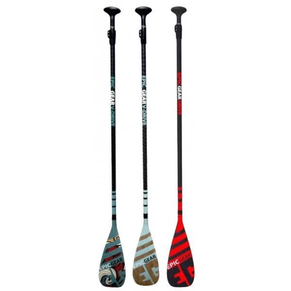V-Drive Full Carbon Adjustable Paddle, Red