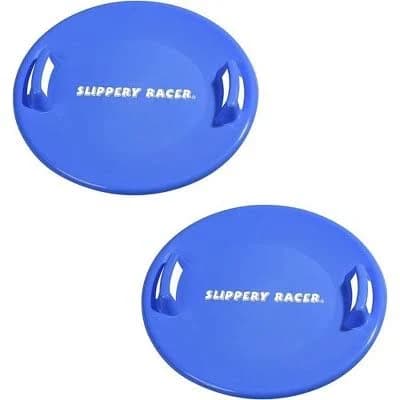 Slippery Racer Downhill Pro Saucer Disc Snow Sled