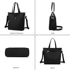 Amazon.com: EDIWER Nylon Tote Purses and Handbags for Women Roomy Work Bag Waterproof Top Handle Satchel Bag Casual Shoulder Commuter Bag : Clothing, Shoes & Jewelry