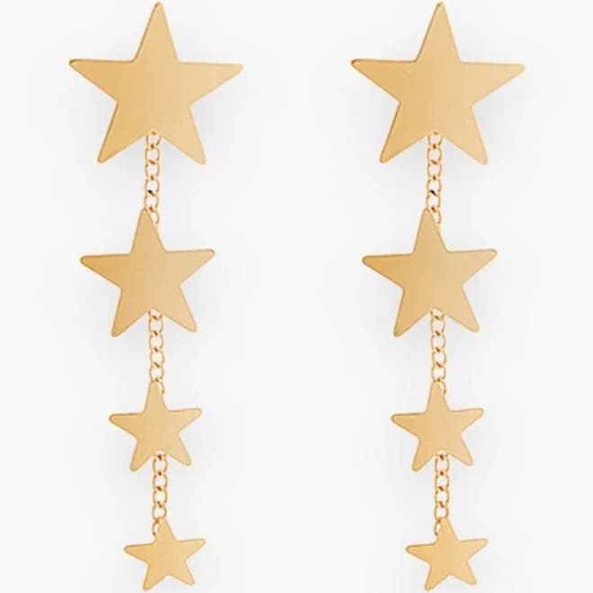 Star Dangle Earrings