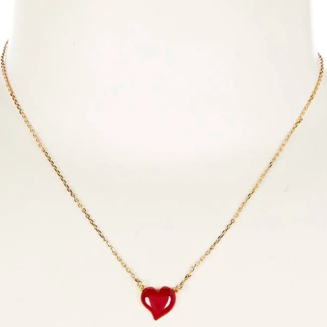Kate Spade new york Amour Heart Pendant Necklace Womens
