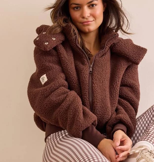 As Revival Peak Sherpa Zip Up