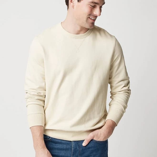 J.Crew Men's Crewneck Sweatshirt