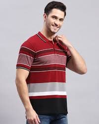 Buy Maroon Tshirts for Men by MONTE CARLO Online | Ajio.com