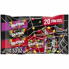 Skittles Halloween Original, Wild Berry & Shriekers Fun Size Chewy Candy Bulk Bag