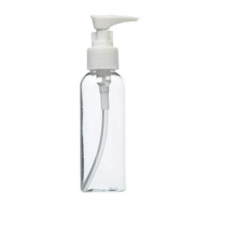 2oz / 60ml Clear Plastic Travel Pump Bottle with Lock