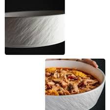 Amazon.com | XUNTING Food Storage Containers Ceramic Bowl Large Pot Bowl Large Household Soup Bowl Soup Pot Kitchen Soup Pot Noodle Soup Bowl (Color : A, Size : Small): Soup Bowls