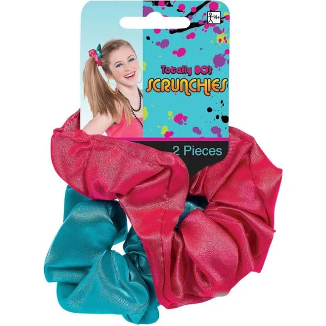 Scrunchies 80s Hair Tie Set