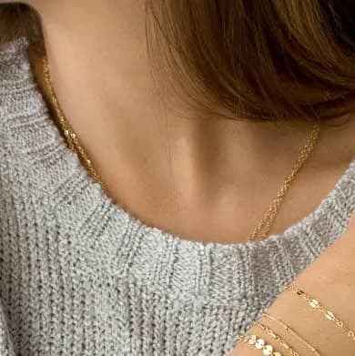 Dainty Chain Bracelets Sterling Silver Chain