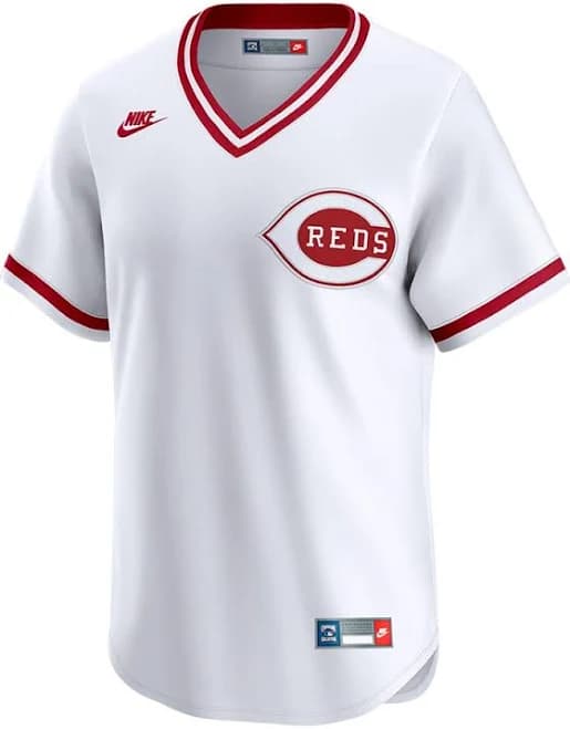 Nike Cincinnati Reds Home Game Cooperstown Jersey