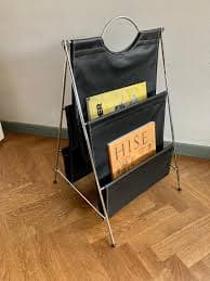 Mid-century Bauhaus Style Crome Magazine Rack / Made in Italy / 1980s 90s / Vintage Magazine Rack / Bauhaus / Italian Design - Etsy New Zealand