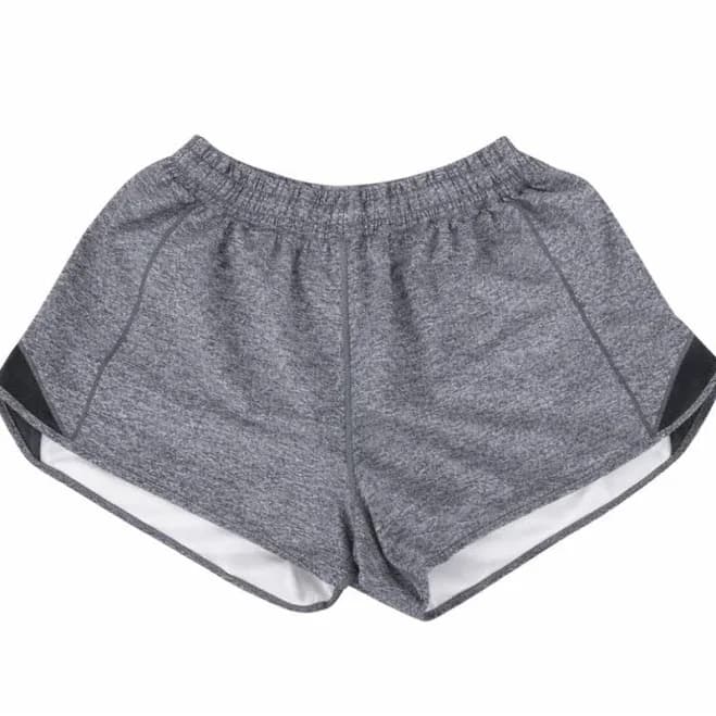 Lululemon Women's Charcoal Grey Athletic Shorts - Size 12