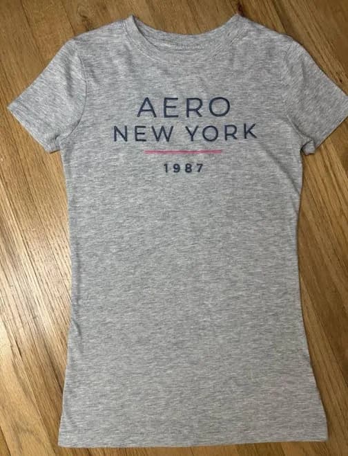 AEROpostale Women's Stacked New York Graphic T-Shirt