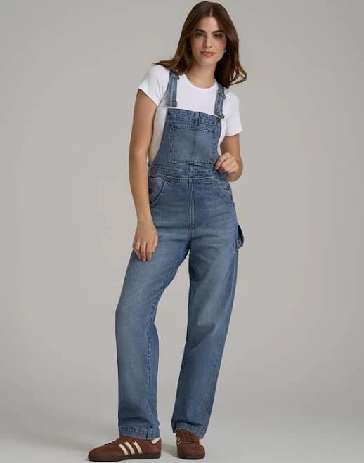 Malibu Blue Tall Women's Tall Denim Overalls